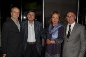Roosevelt Hamman, José Eduardo Rodrigues, Anita Pires e Arnaldo Nardone